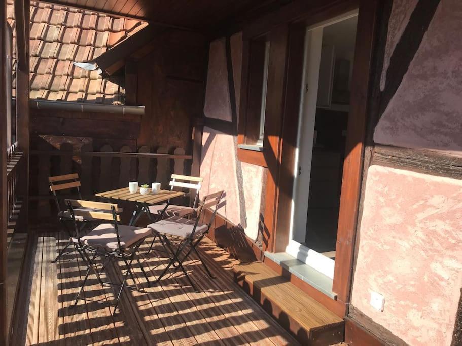 Doux Refuge Avec Terrasse Parking Gratuit Apartment Beblenheim Ngoại thất bức ảnh