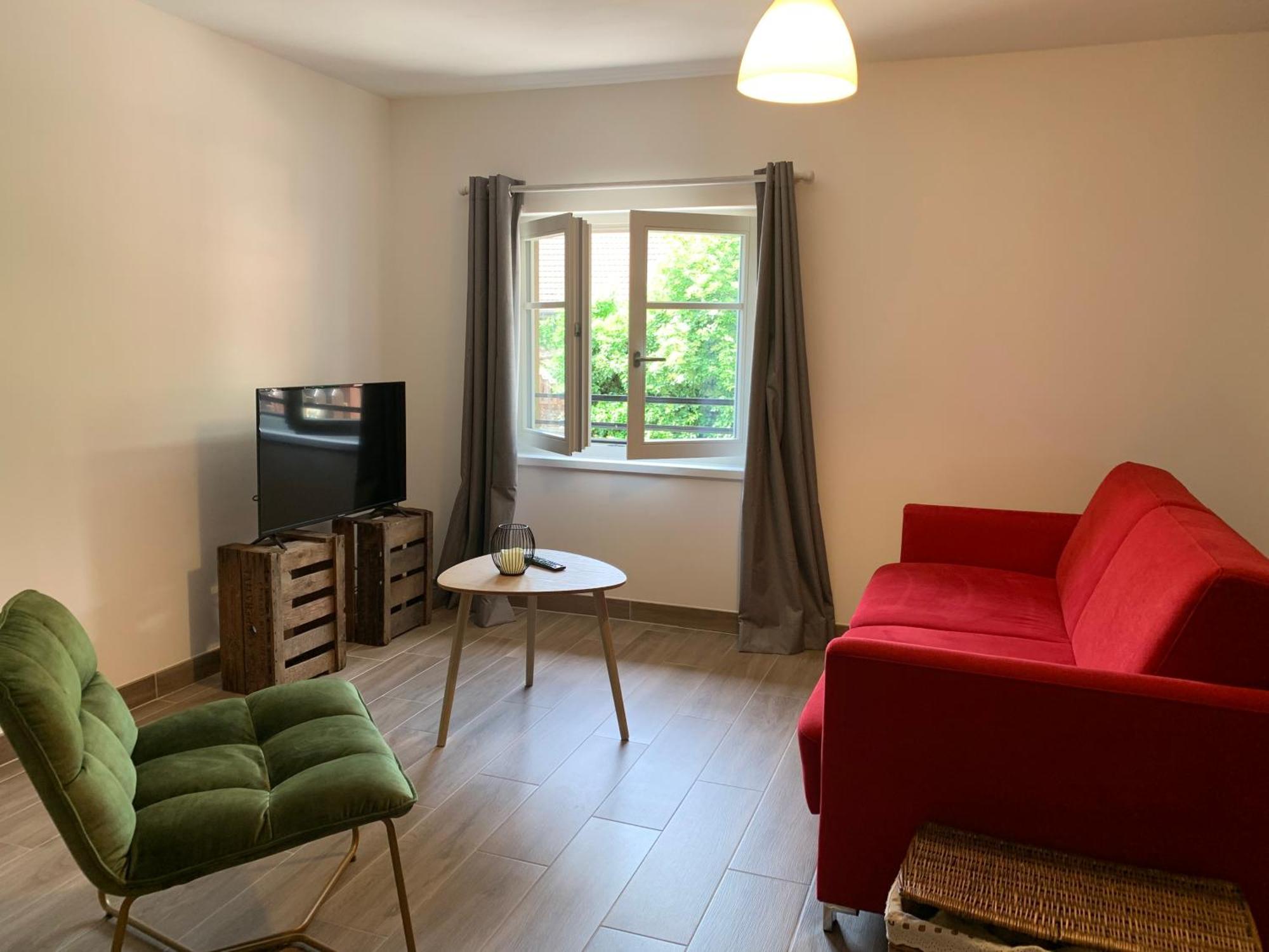 Doux Refuge Avec Terrasse Parking Gratuit Apartment Beblenheim Ngoại thất bức ảnh